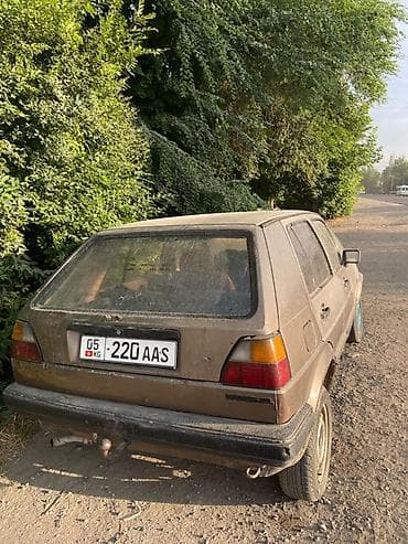 Volkswagen Golf: 1986 г., 1.6 л, Механика, Дизель, Хэтчбэк — 1