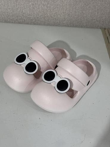 Балдардын башка кийимдери: Детские сабо/сандалии из EVA, цвет нежно‑розовый. Лёгкие, мягкие и — 1