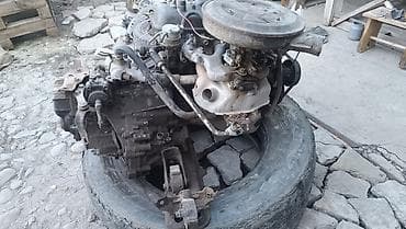Кыймылдаткыч тетиктери жана чогултулган моторлор: Двигатель Toyota с навесным и МКПП в сборе - Бензиновый рядный — 4