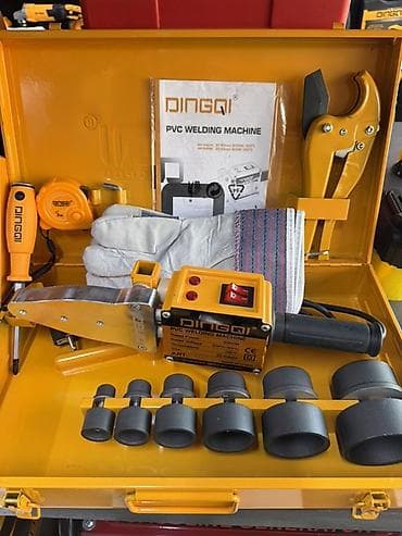 iron: Оригинал Комплект для сварки пластиковых труб DINGQI (PVC Welding — 1