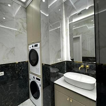купить бишкек: 2 комнаты, 80 м², Элитка, 13 этаж, Дизайнерский ремонт — 10