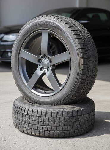 шины нивы: Шины 185 / 70 / R 14, Зима, Б/у, Комплект, Легковые, Япония, Dunlop — 1