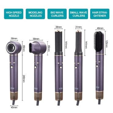 dyson в бишкеке: Мультистайлер Dyson, Түздөө үчүн, Толкундуу жасалга үчүн — 8
