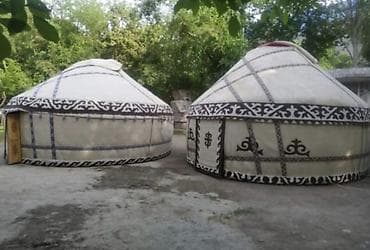 Аренда юрты, Каркас Металлический, 65 баш, С полом, Самовар, Стулья