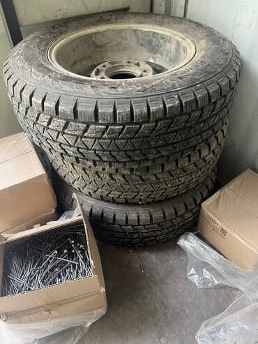 оригинальные диски опель зафира: Колеса в сборе 205 / 70 / R 15, Зима, Б/у, Комплект, Внедорожные (АТ/МТ), отверстий - 5 — 3