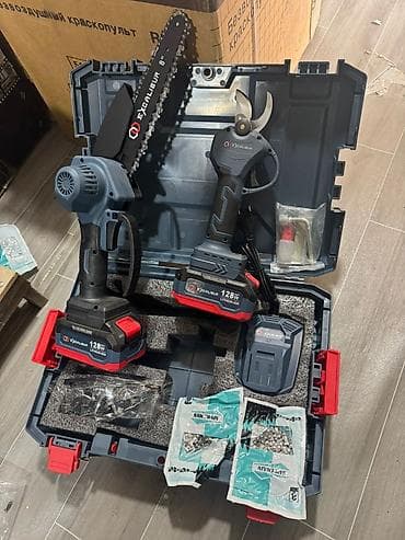 веток: Комплект садового электроинструмента Excalibur в кейсе Состав набора — 3