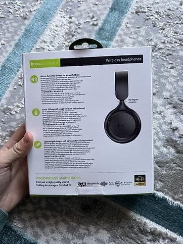 монитор aoc 27: Каптама, Hoco, Жаңы, Электр зымсыз (Bluetooth), Классикалык — 2