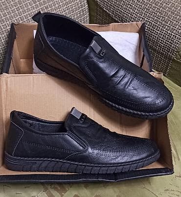 зимние лоферы: Мужские черные лоферы-слипоны CS. Новые!!! - Классический лаконичный — 5