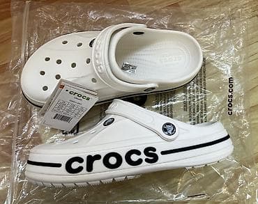 обувь новая: Сабо, 39, 38, 38.5, Crocs, Новый, цвет - Белый, Платная доставка, Самовывоз — 1