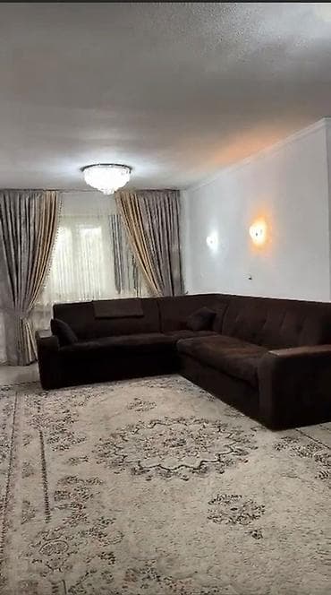 токмок квартира продаю: 4 комнаты, 101 м², Индивидуалка, 2 этаж, Старый ремонт — 1