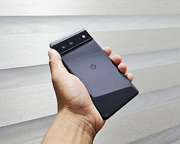 пиксель 10: Google Pixel 6, Б/у, 128 ГБ, цвет - Черный, 1 SIM, 2 SIM — 9