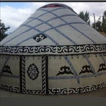 Аренда юрты, Каркас Деревянный, 75 баш, Посуда, С полом, Самовар