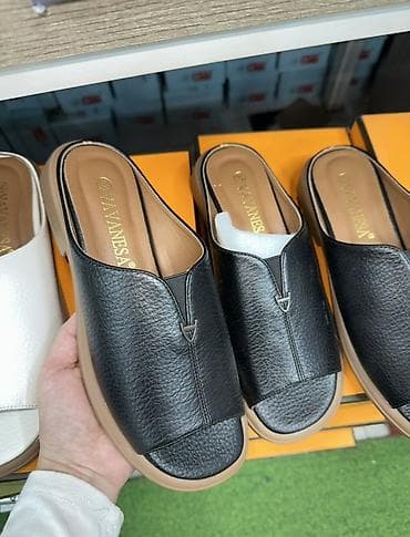 Женские шлёпанцы VANVANESA - Тип: открытые мюли/шлёпанцы - Верх