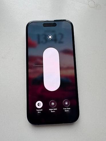 ssd apple: IPhone 14 Pro, Б/у, 256 ГБ, Deep Purple, Чехол, 81 % — 4