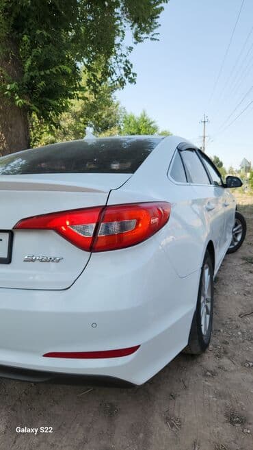 авто расрочку бишкек: Hyundai Sonata: 2017 г., 2 л, Типтроник, Газ, Седан — 3
