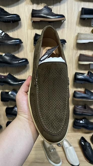 обувь для борьбы: Мужские лоферы с перфорацией - Формат: классические лоферы без — 7