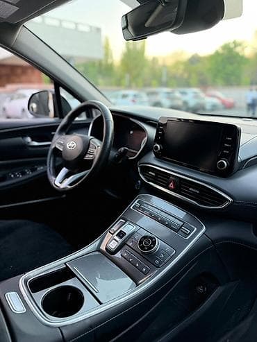 4wd: Hyundai Santa Fe: 2021 г., 1.6 л, Автомат, Гибрид, Кроссовер — 4