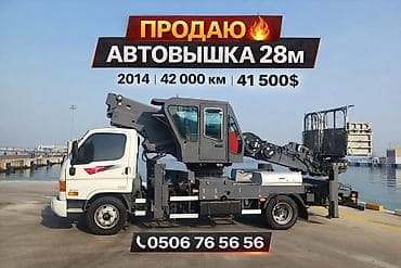 Автовышка, Hyundai, 2014 г., 28 м