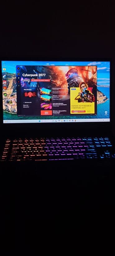 на ноутбук: Ноутбук, HP, 16 ГБ ОЗУ, Intel Core i7, 17.3 ", Б/у, Игровой, память NVMe SSD — 6