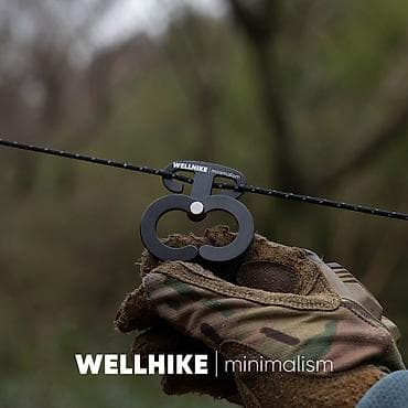 Подвесная пряжка WELLHIKE Minimalism Компактный карабин‑крючок для — 2