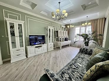 Квартиры: 3 комнаты, 110 м², Азия Молл Элитка, 3 этаж, Дизайнерский ремонт — 6