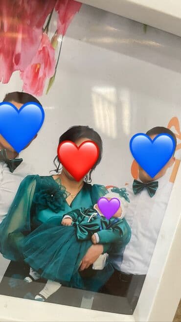 платья мама и дочь: Продаю платья мама дочка мама 46-48р, дочка 3-4 мес. Есть бантики — 2