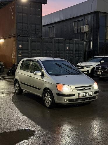 машина getz: Hyundai Getz: 2002 г., 1.4 л, Механика, Бензин, Хэтчбэк — 2