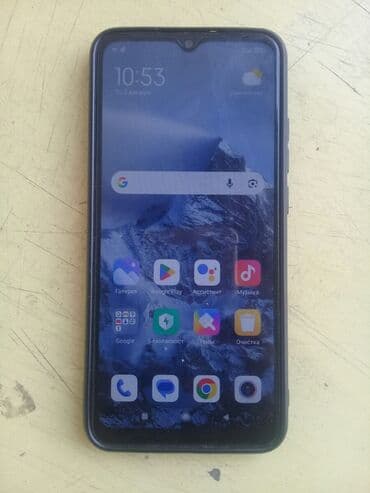 модем для ноутбука: Redmi, Redmi 9A, Б/у, 32 ГБ, цвет - Черный, 2 SIM — 1