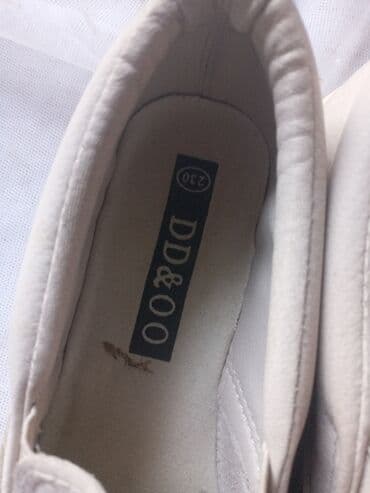 женские слипоны больших размеров: Белые слिपоны DD&OO - Тип: женские/унисекс слипоны без шнурков - — 1