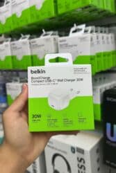 блоки питания для ноутбуков delta: Belkin 30 W с кабелем Зарядное устройство Belkin 30W USB-C (оригинал) — 1