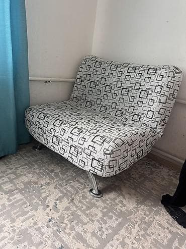 стул складной: Кресло-кровать, Односпальный, цвет - Серый — 1