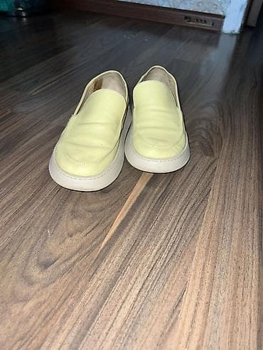 nike react: Лоферы, 37, INUOVO, Б/у, цвет - Желтый, Самовывоз — 1
