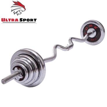 валейболный топ: Акция❗️ Гантели+штанга с кейсом 55кг 🔥 Набор гантелей в кейсе Top York — 4