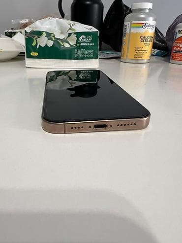 spark 10 pro: IPhone 16 Pro Max, Б/у, 256 ГБ, Золотой, Коробка, 91 % — 9