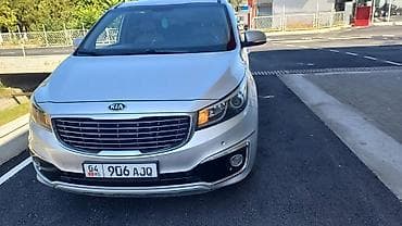 авто без прав: Kia Carnival: 2016 г., 2.2 л, Автомат, Дизель, Минивэн — 2