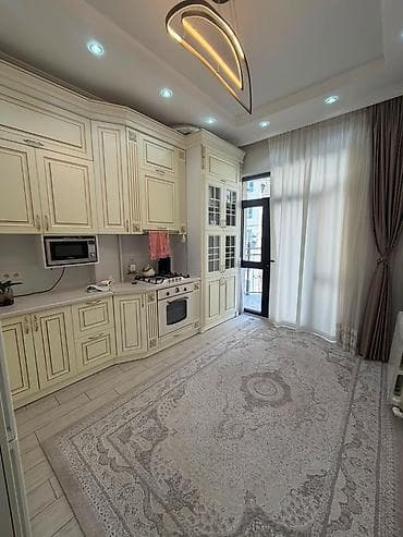 4: 2 комнаты, 75 м², Ак-Кеме (старый аэропорт) Элитка, 4 этаж, Евроремонт — 2
