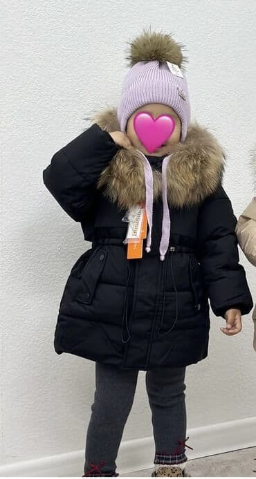 поздравления мишка: Куртка - парка зимняя на девочку 6-7 лет Состояние идеальное, носили — 4