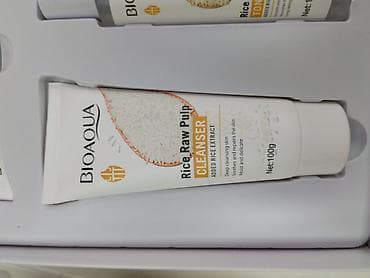 Жеке буюмдар: Набор для ухода за кожей BIOAQUA Rice Raw Pulp с экстрактом риса — 2