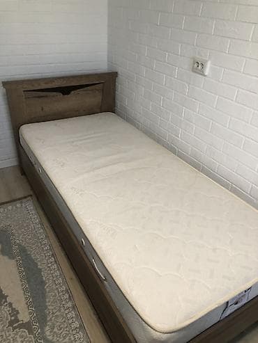 перевоз мебели: Односпальная кровать, С матрасом, длина - 200 см — 1