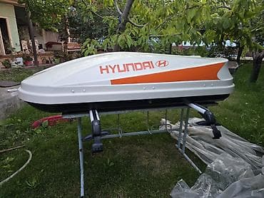 багажник виш: Автобокс на крышу Hyundai. Соната КИА К 5 - Тип: багажный бокс на — 1