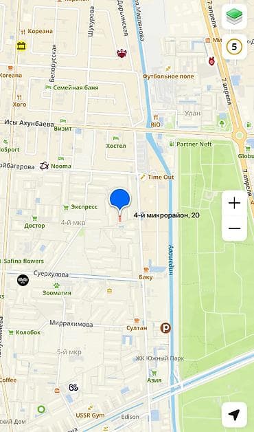 кывартиры: 1 комната, 32 м², 104 серия, 1 этаж, Старый ремонт — 10