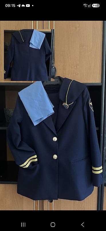 elite classic: Форменный женский комплект темно‑синего цвета (морская/авиационная — 1