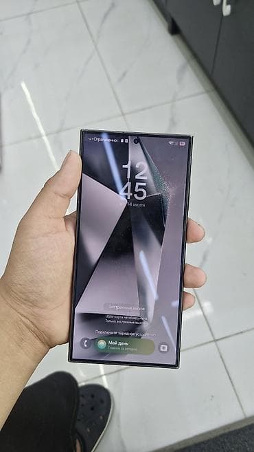 lg 4k: Samsung Galaxy S24 Ultra, 256 ГБ - Цвет: темно‑серый. - Экран — 1