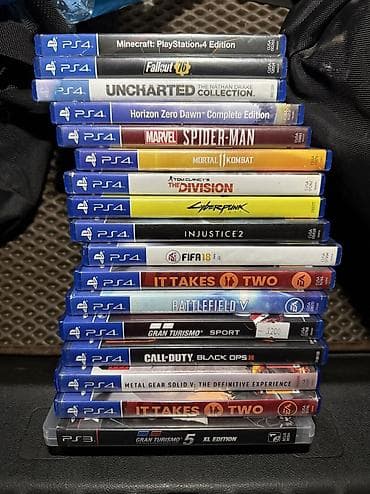 Коллекция игр для PlayStation 4/5 Состав набора (коробочные издания