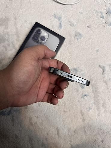 iphone 13 512: IPhone 13 Pro, Б/у, 128 ГБ, Графит, Коробка, 100 % — 4