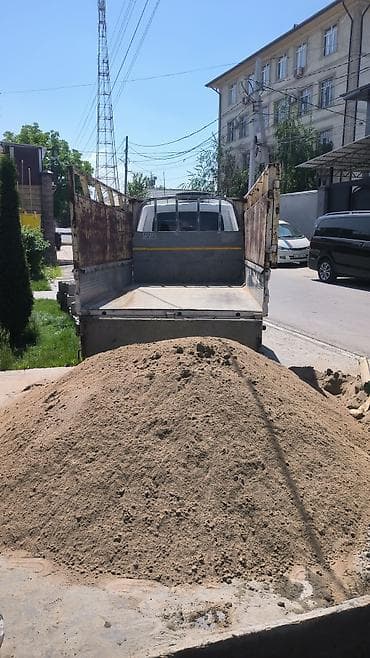 бетонный столбы: Песок, с. Баш-Кара-Суу, В тоннах, Портер — 1