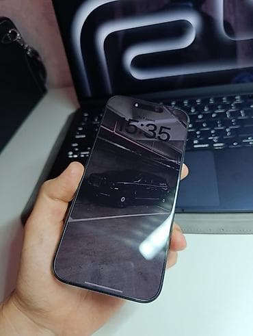 телефоны до 5к: IPhone 16 Pro Max, Новый, 256 ГБ, Black Titanium, 100 % — 3