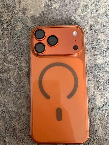 Смартфон Apple iPhone (серия с Dynamic Island), цвет оранжевый — 1