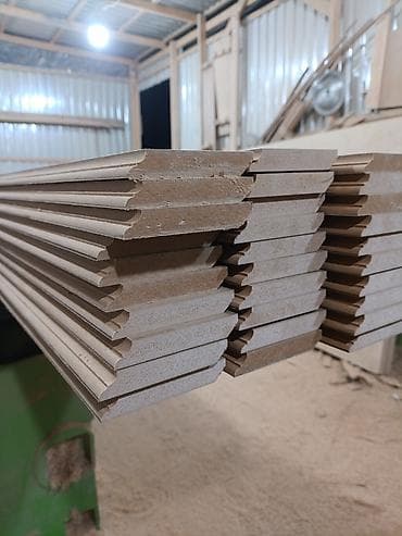 плинтус мдф: Плинтус МДФ покрашенный - Материал: МДФ высокой плотности. - Профиль — 6