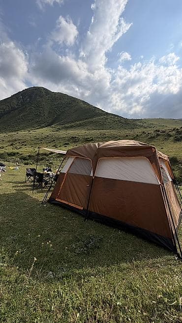 🏕️ Кемпинг палатка (?185 см) Бул кең жана ыңгайлуу кемпинг палатка